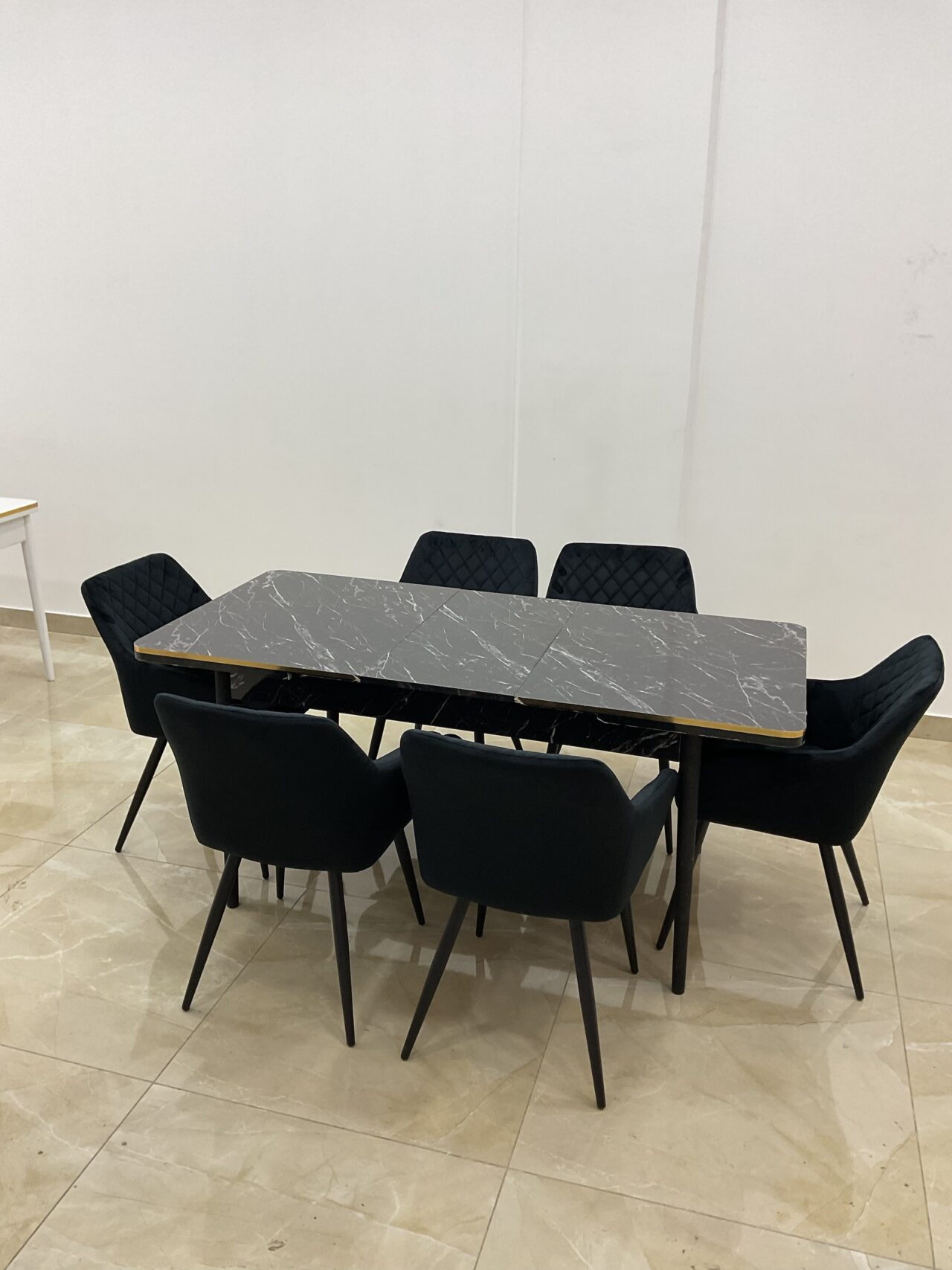 Salle à manger FLINDY 6 chaises + table extensible – Image 2