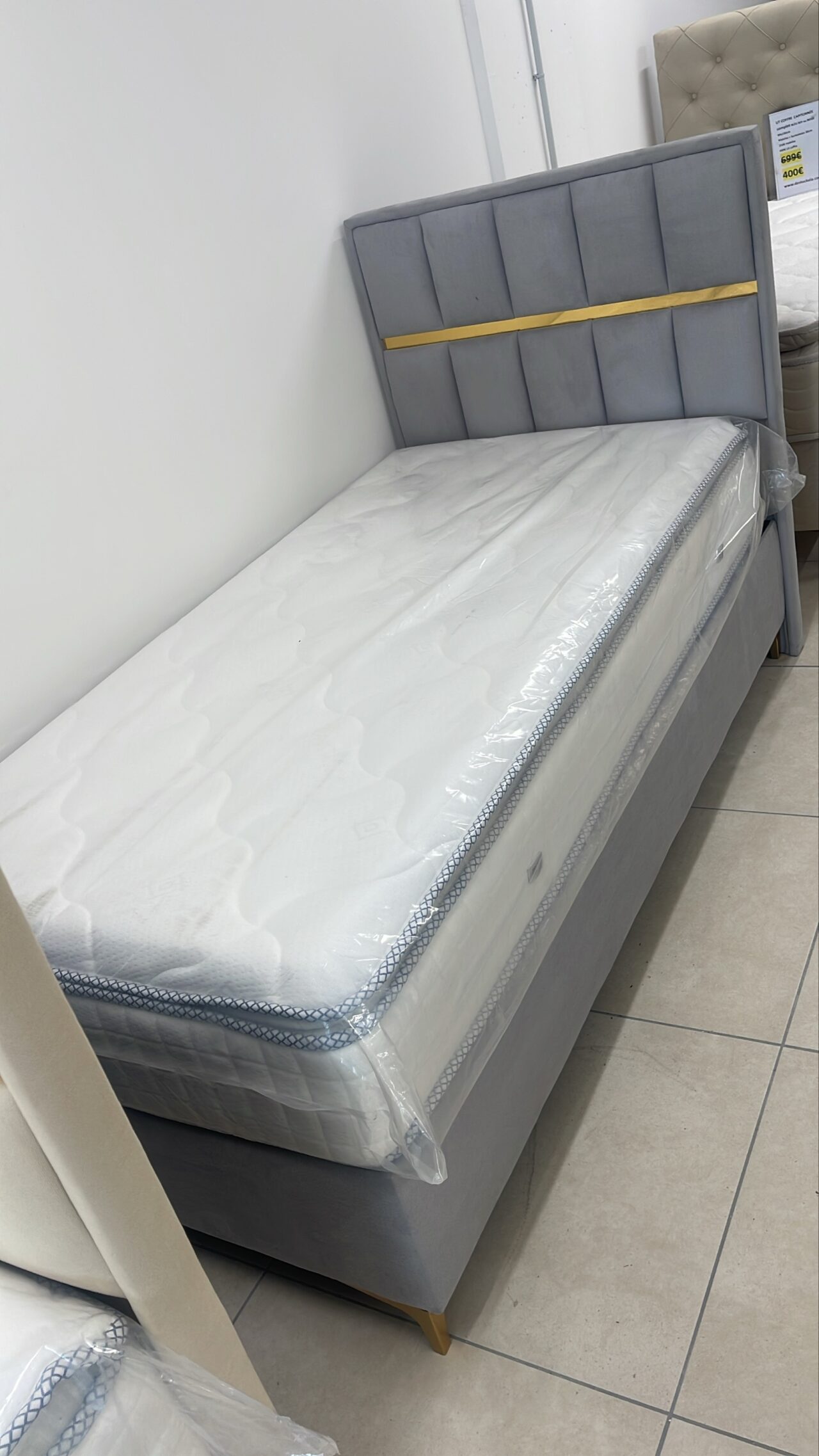 Matelas Vera avec surmatelas 25cm 90x190cm ou 160x200cm – Image 2