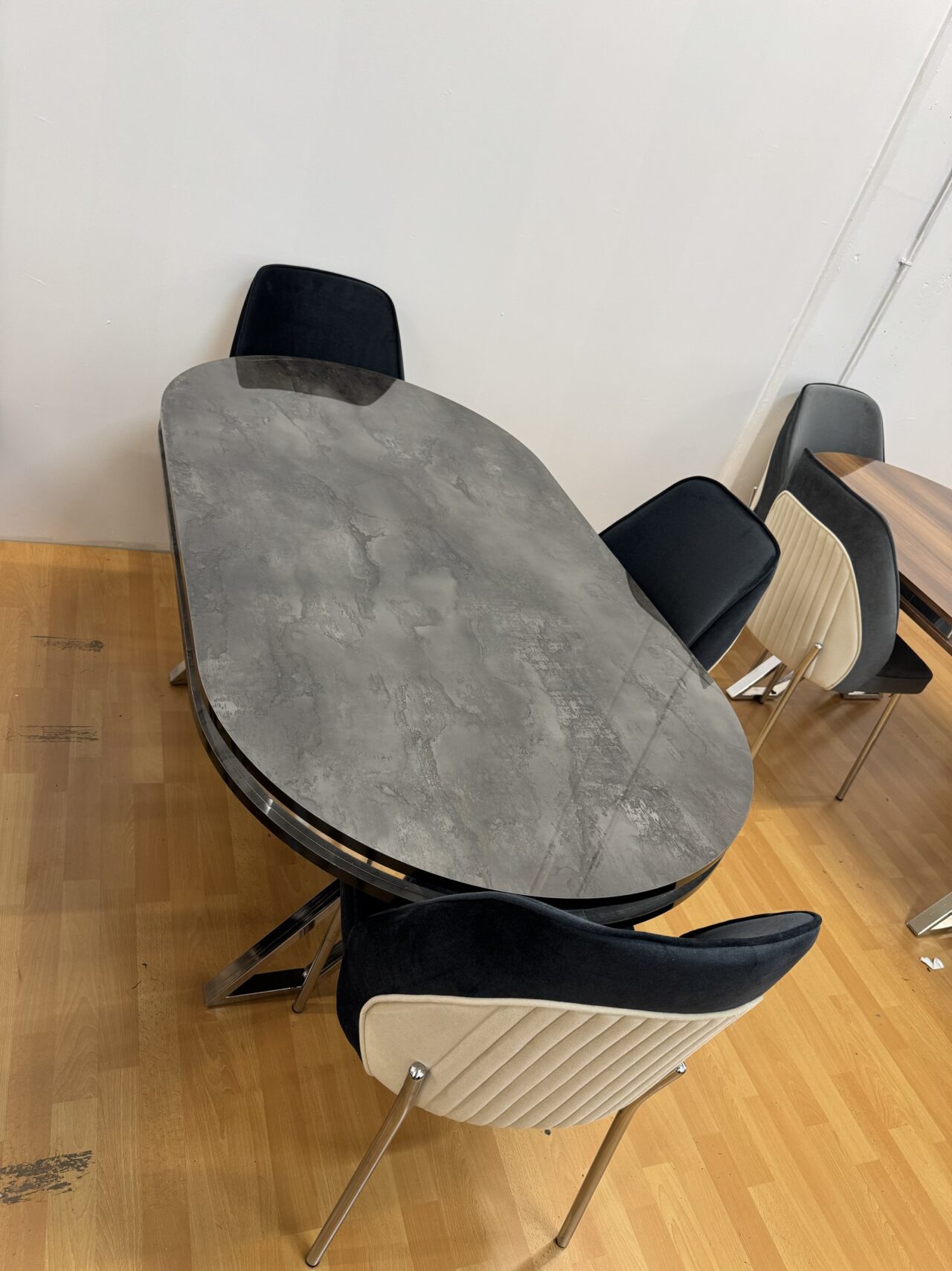 Salle à manger LUXE 6 chaises + table 170x90cm – Image 9
