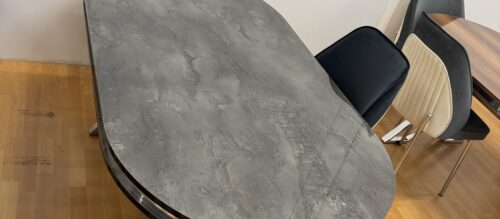 Salle à manger LUXE 6 chaises + table 170x90cm