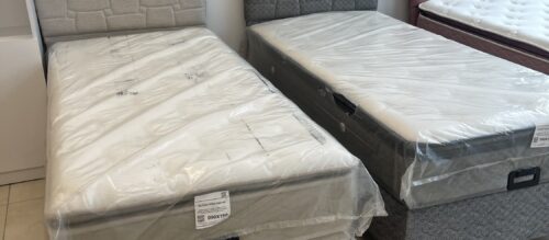 Lit coffre 90x190cm avec matelas et sur matelas 1 ou 2 ou 3 pièces. Puis vous achetez, moins vous payez